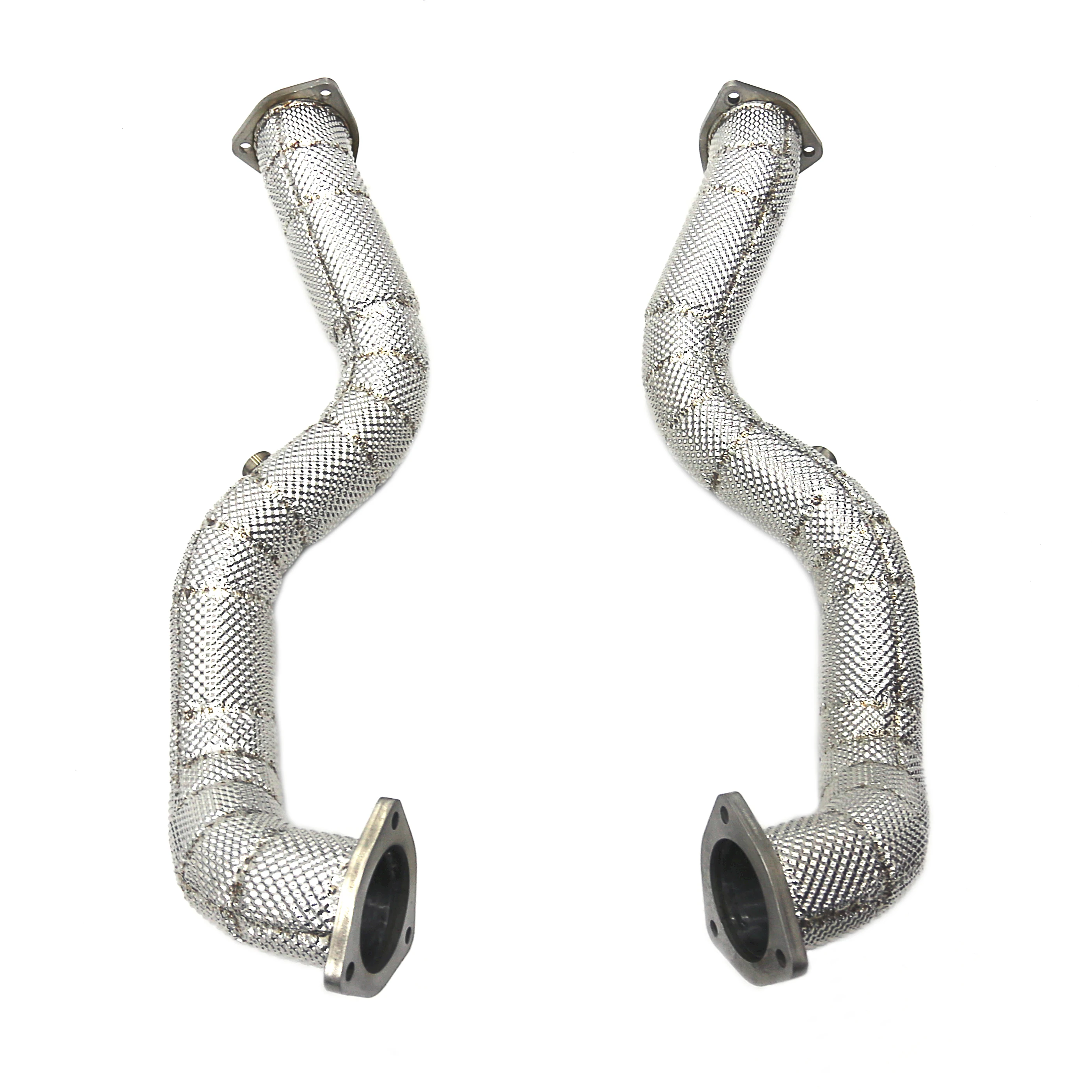 OEM Straight Header  Exhaust Downpipe  for  718  GT4 RS 4.0L 2022-2025 Free Flowpipe Stainless Steel Exhaust System