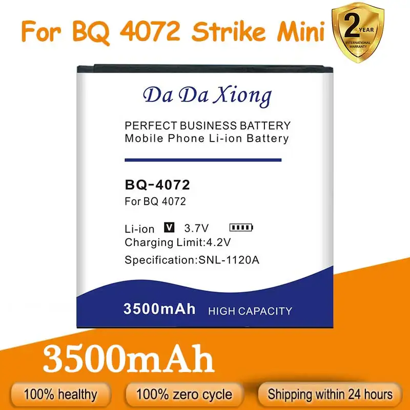 

Battery for BQ-4072, Strike Mini Send Accompanying Tool, 3500mAh, New