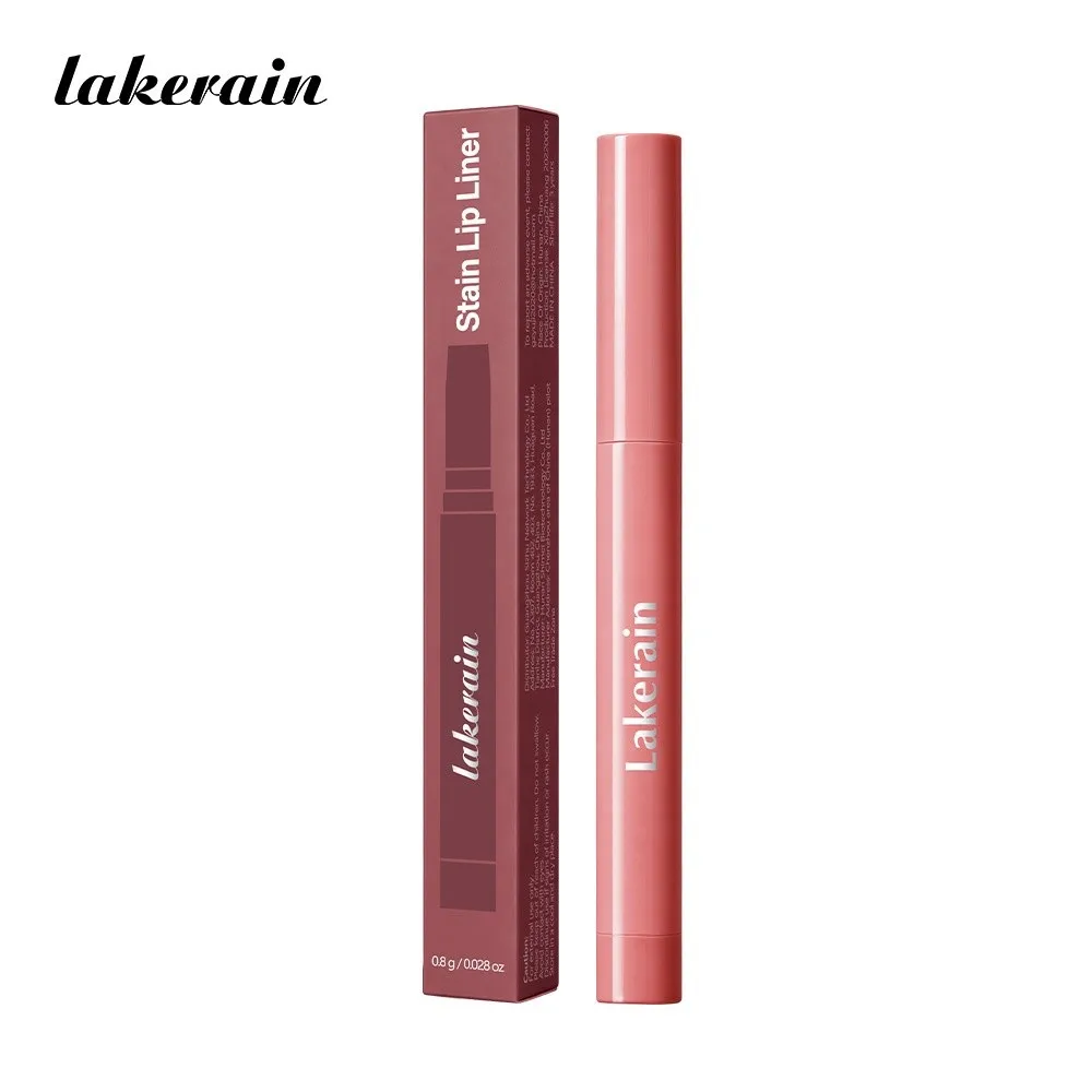 New Waterproof Lip Liner Pencil Creamy Long Lasting Matte Lip Liner Non-stick Cup Smudge-Proof Lip Stain Pen Lip Makeup