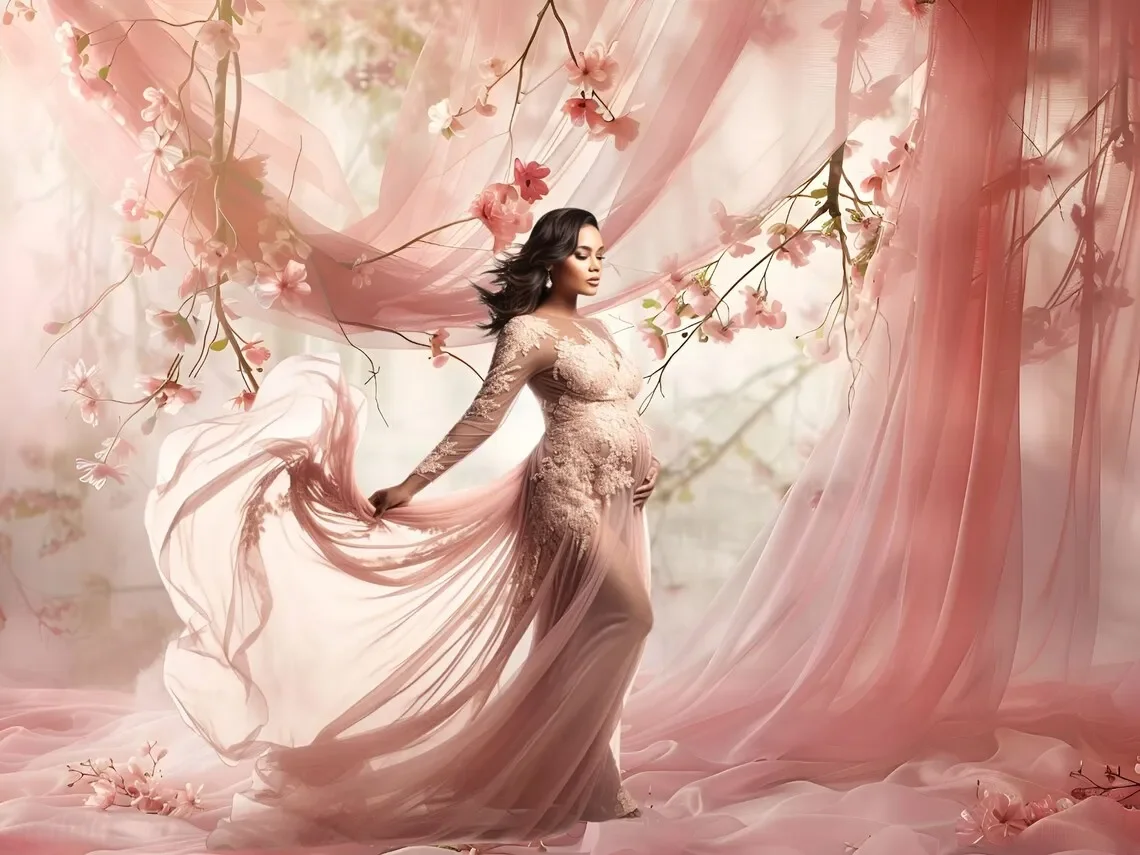 Mehofond Photography Background Spring Romantic Dreamland Floral Kid Adult Birthday Wedding Portrait Decor Backdrop Photo Studio