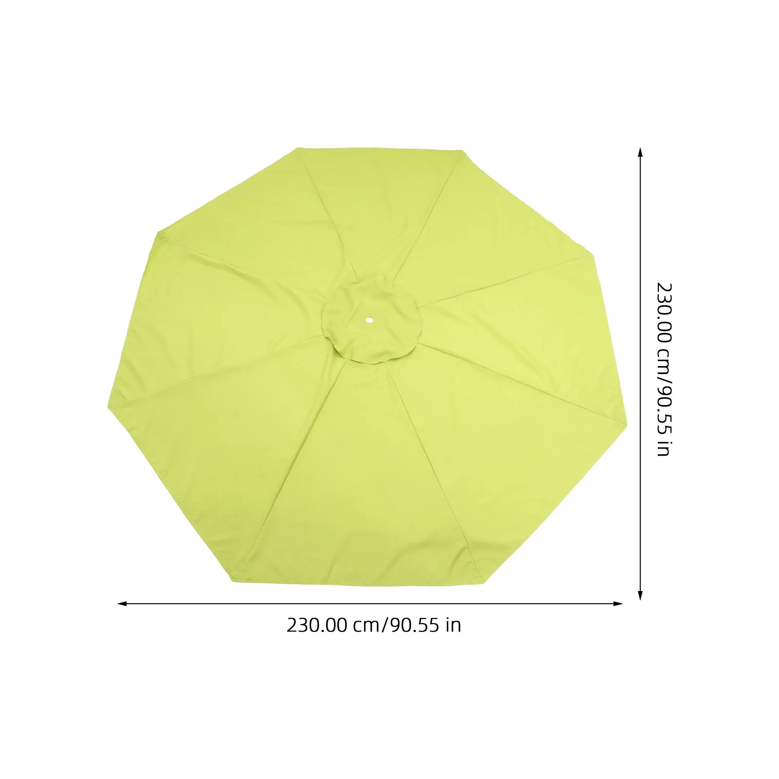 

Premium Replacement Canopy For Patio Umbrella Durable Waterproof Fabric Windproof Garden Umbrella Cover Replaceable Lightweight