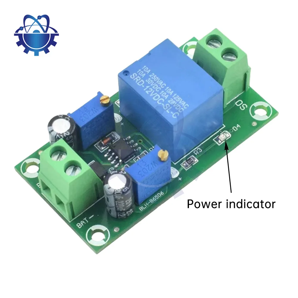 12V Battery Undervoltage Controller Battery Anti-Low Voltage Protection Plate Automatic Load Voltage Recovery Disconnection