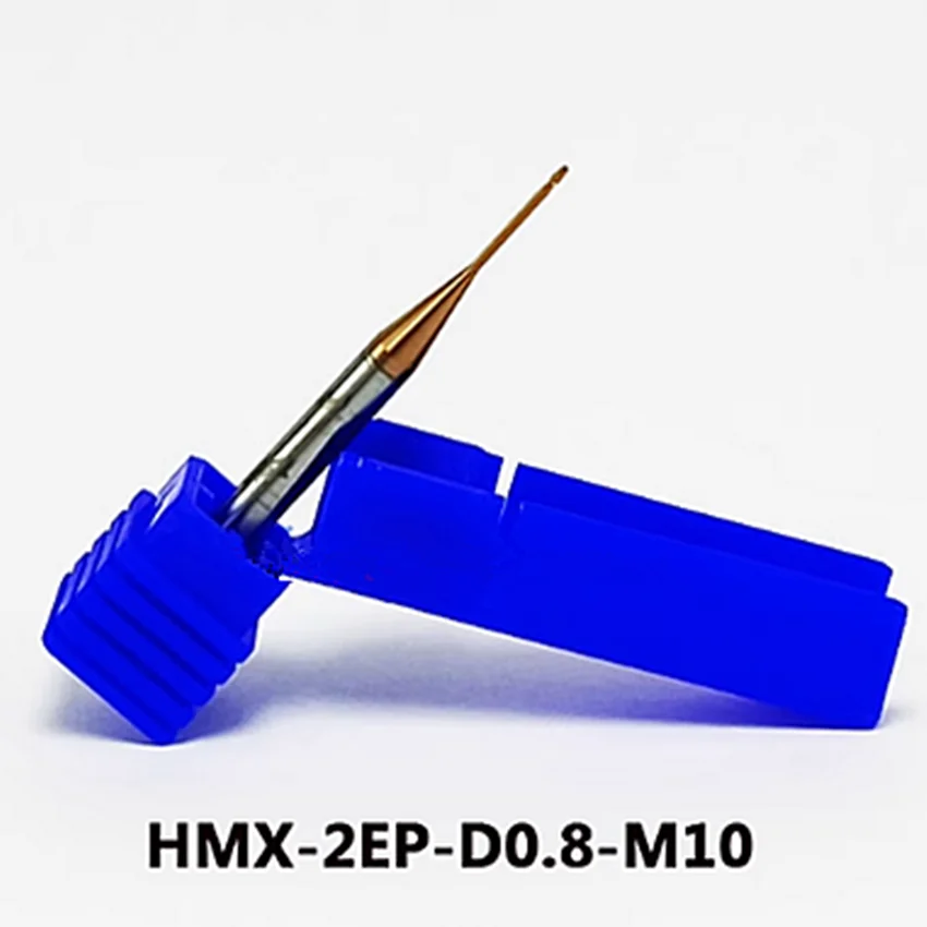 

HMX-2EP-D0.8-M04/HMX-2EP-D0.8-M06/HMX-2EP-D0.8-M08/HMX-2EP-D0.8-M10 ZCC.CT HMX-2EP 2 фрезы Плоские концевые фрезы 2F Концевые фрезы 1 шт./кор.