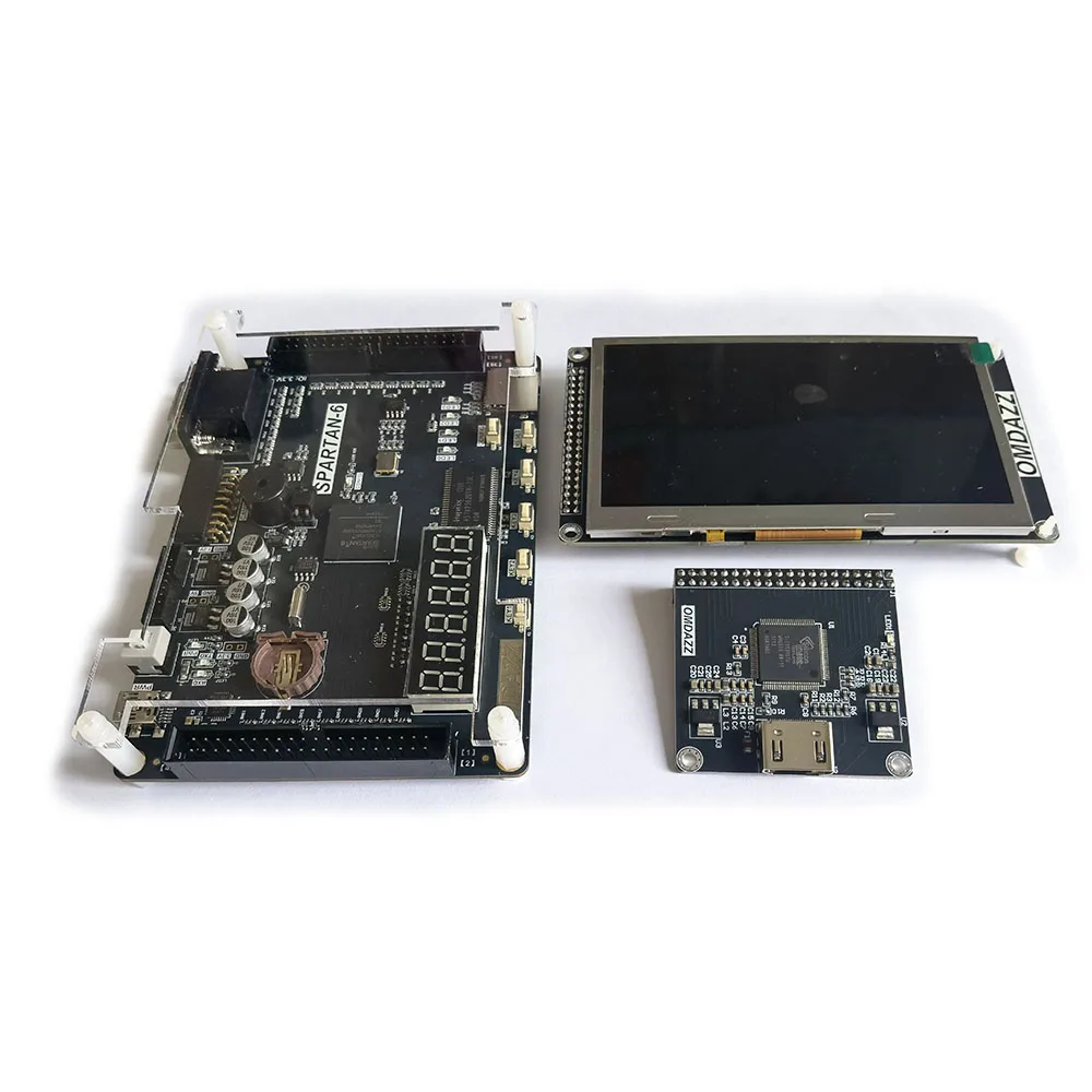 

FPGA Development Board Xilinx Spartan-6 XC6SLX16-2FTG256 Card with 256Mb SDRAM SD Card VGA LCD TFT HDMI-compatible