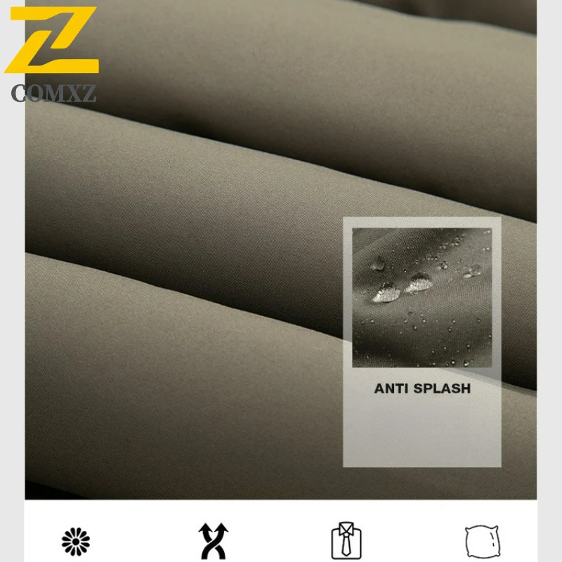 Winter Trendy Jacket Men's Casual Trendy Graphene Heating Parkas Coat Middle-aged Men Clothing Business Party Warm Padded Jacket