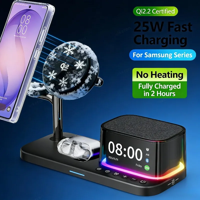 qi22-certified-25w-3-in-1-wireless-charger-station-with-clock-speaker-rgb-light-for-samsung-series-phone-watch-earbuds-home-use