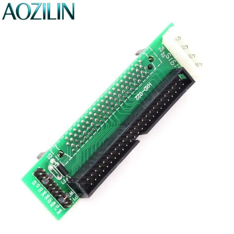 AOZILIN SCSI80F to IDE50 Hard Drive Adapter Card SCSI 80 Pin Female to 50 Pin Male SCSI80 to 50 Converter