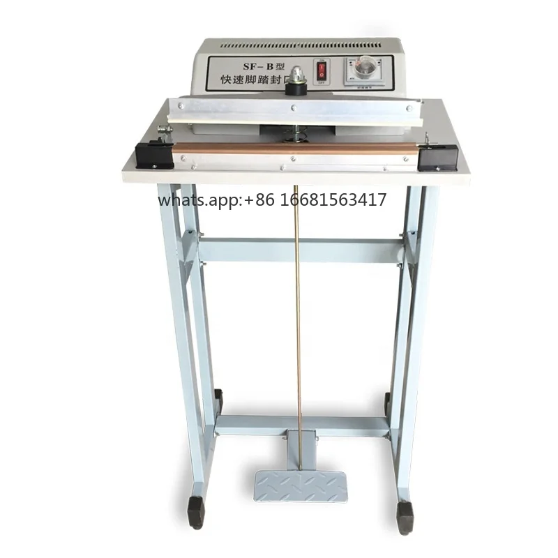 Much More Popularity Foot Pedal Sealing Machine Plastic Bag Impulse Sealer With Semi Auto For Pet Pp Nylon Bags