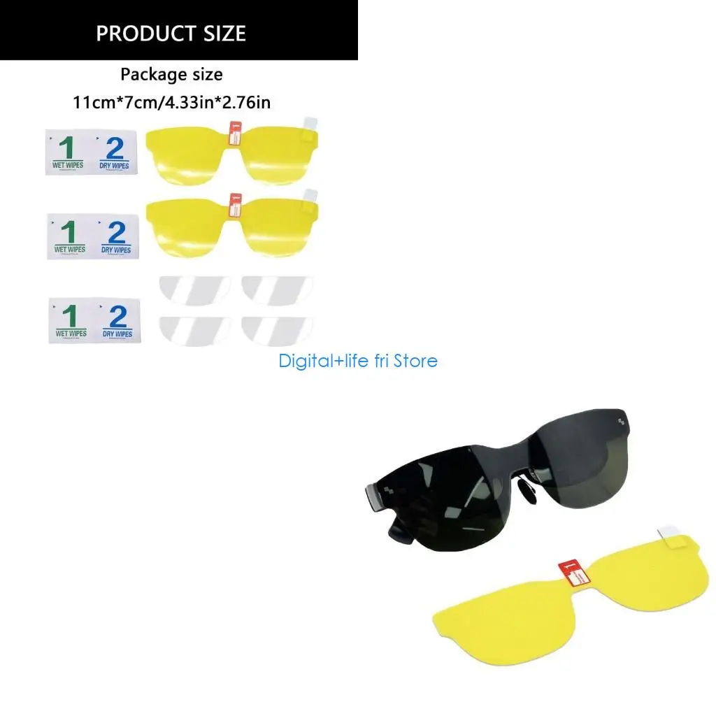 E06D High Hardness Lens Film Protectors For Air 3 AR Glass Enhances Experience