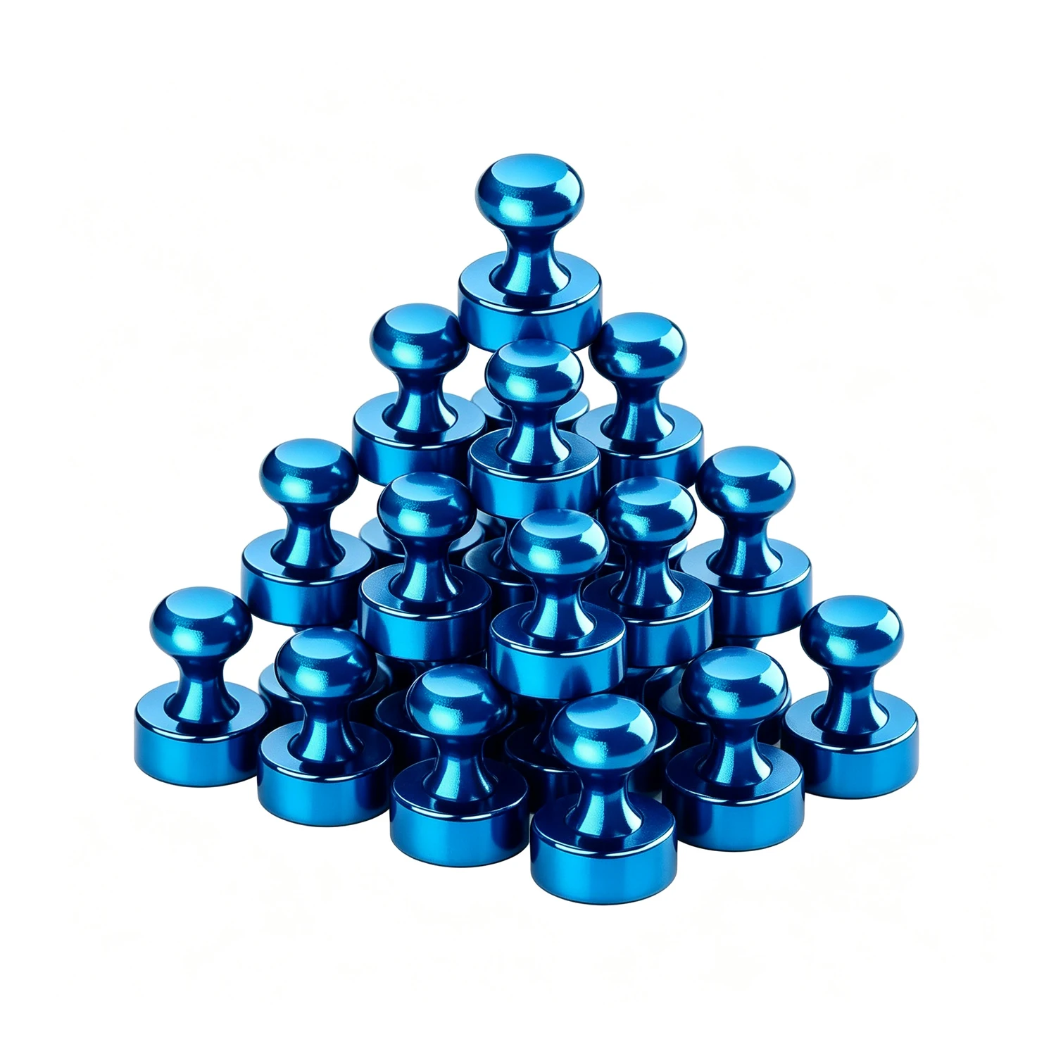 Super Strong Neodymium Magnetic Pushpins Sucker Thumbtack Durable Steel Magnet Push Pin for Refrigerator Whiteboard