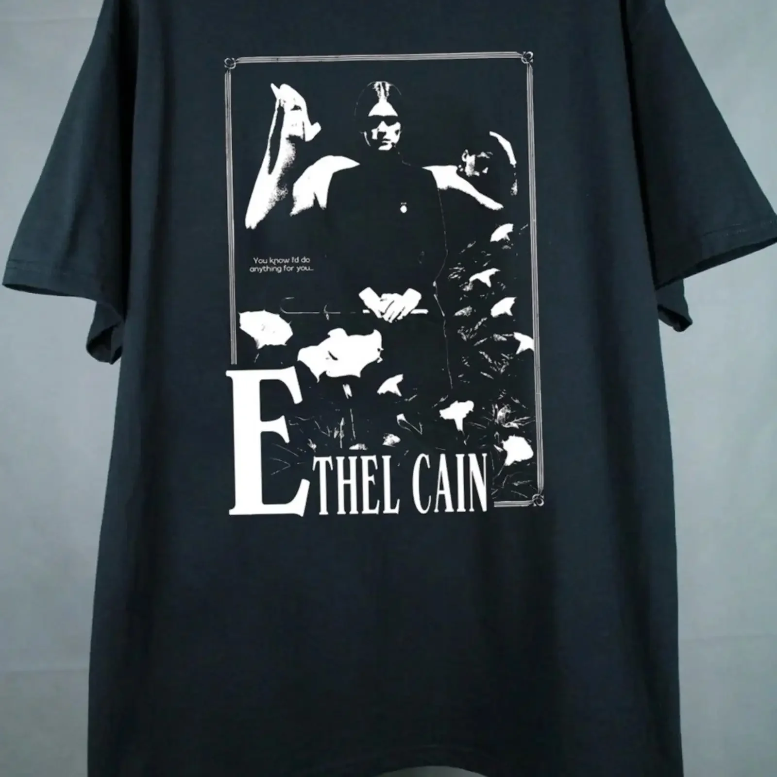 Ethel Cain unisex black t shirt cotton short sleeve S 5XL QT4229 vintage Washed fashion homme Casual Stretched Soft Stylish
