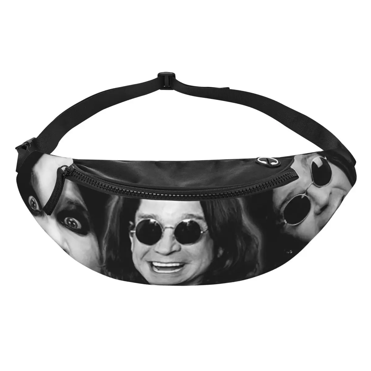 

Ozzy Osbourne Fanny Pack Men Women Crossbody Adjustable Waist Bag Travel Running Phone Pouch