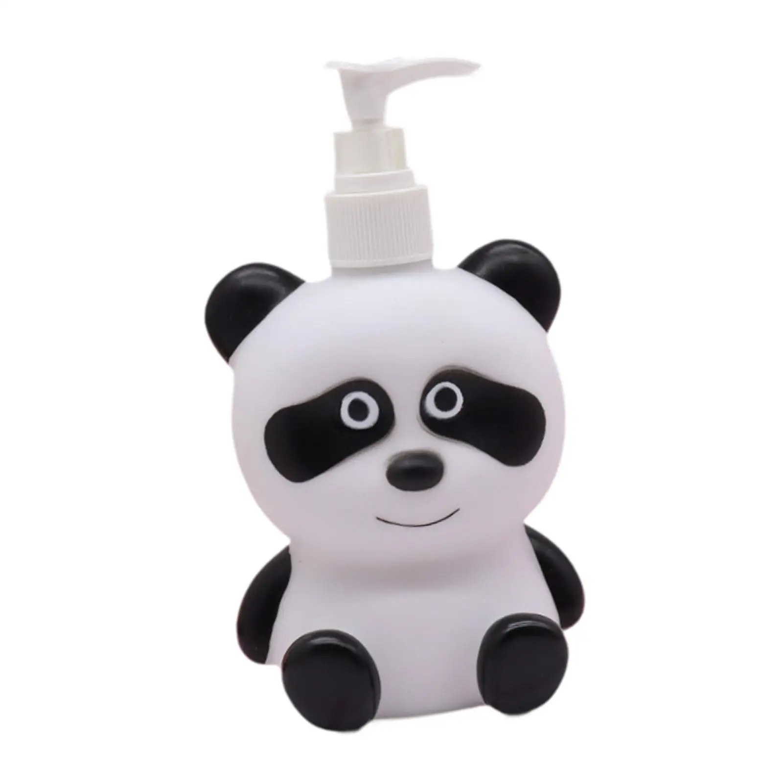 Cute Cartoon Shampoo Holder Hand Soap Dispenser Vinyl Bottle for Bathroom Accessories Toy Set