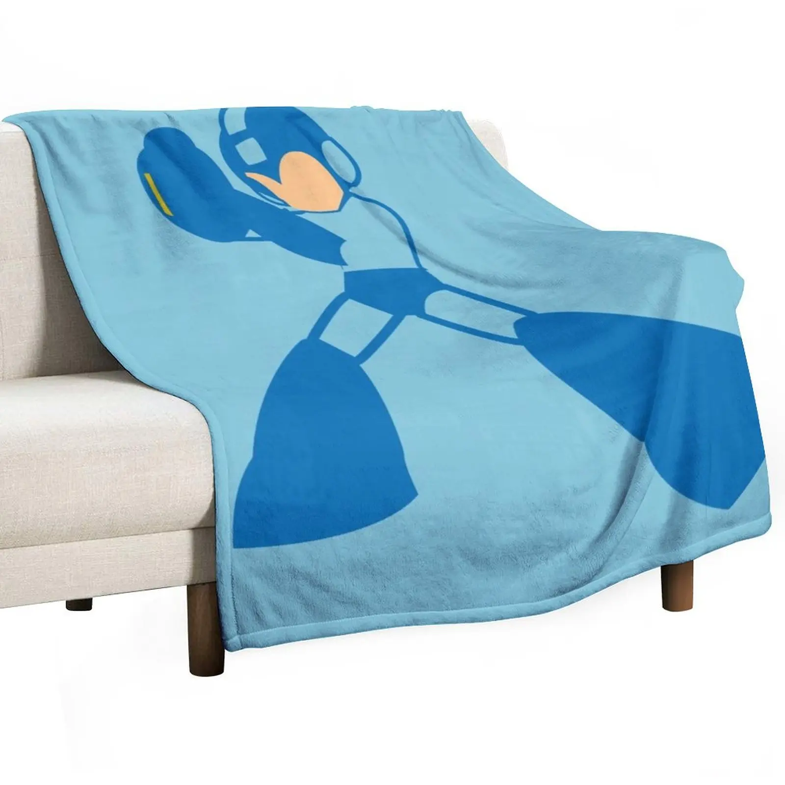 Megaman Throw Blanket Luxury Brand Custom Luxury Thicken Blankets