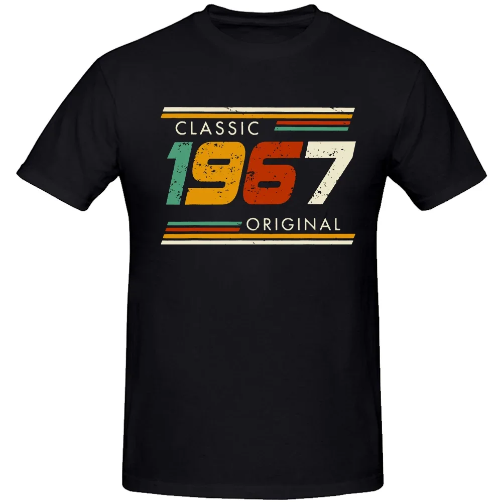 Classic 1967 Original Vintage 57th Birthday Gifts 57 Year Old T Shirts Summer Christmas Party Cotton Retro Gift Idea T-shirt