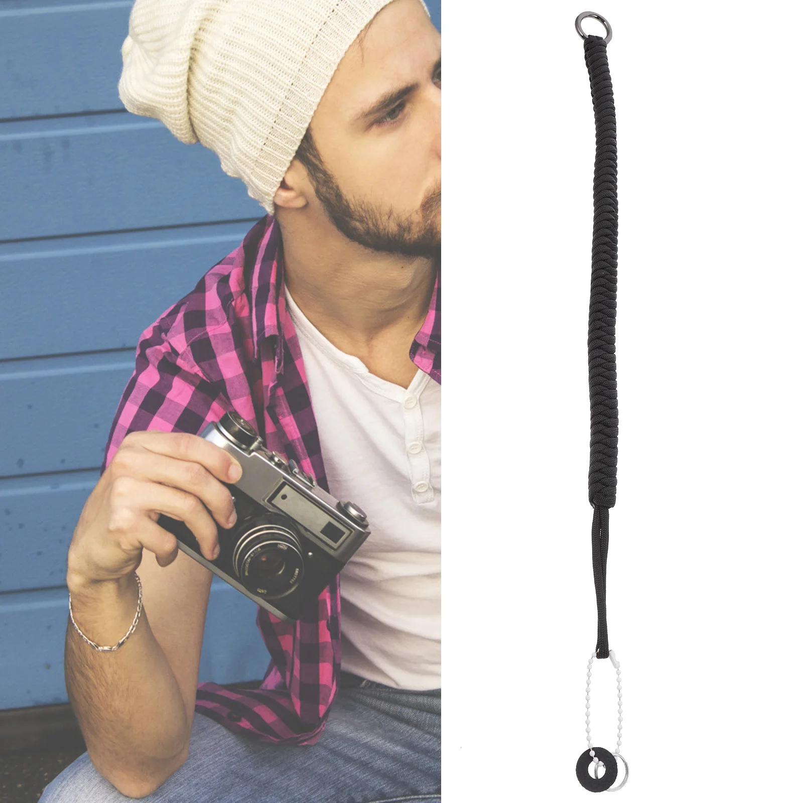 

Fashionable Lightweight Camera Wrist Strap Anti-Lost For Men Women Outdoor Photography Portable For Camera Telescope