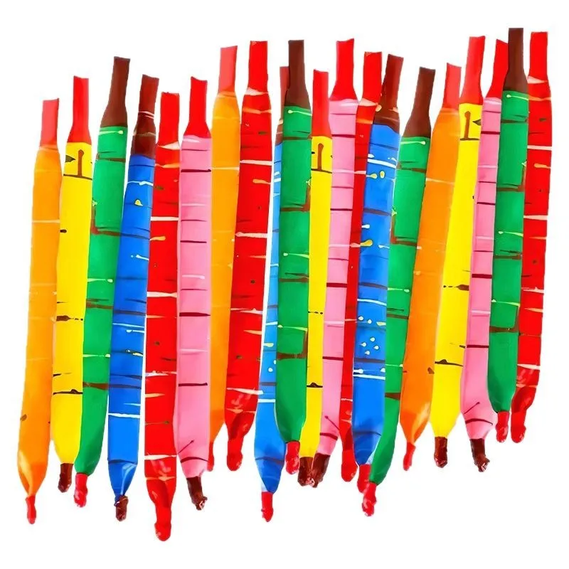 

Rocket Balloon Flying Squeaking Mixed Color Outdoor Activities Games Latex Balloon Outdoor Kids Toys for Birthdays & Events
