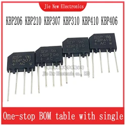 10PCS rectifier bridge rectifier KBP410 KBP406 KBP310 KBP307 KBP210 KBP206 DIP-4 KBP-210 KBP-310 KBP-410 KBP-406 KBP-307 KBP-206
