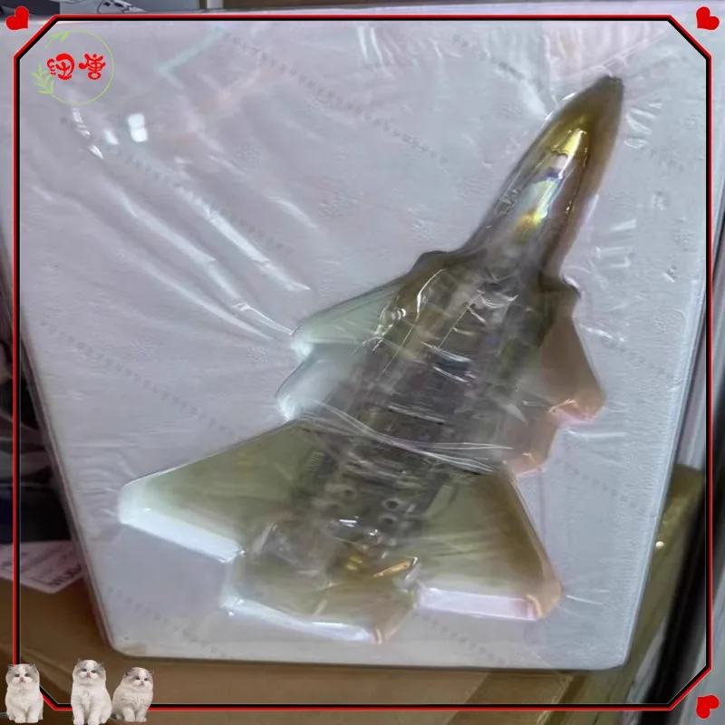 W magazynie Transformation Scifgure Industry Black Glitter Colorful Transparent Edition Limited Edition J-20 Fighter Action Figure