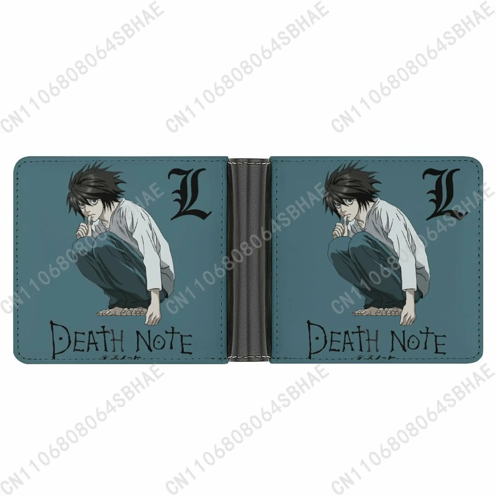 

Death Note Trendy Leather Wallet Teenage Girls Boys Personalized Slim Credit Card Holder Small Purse School Daily Use