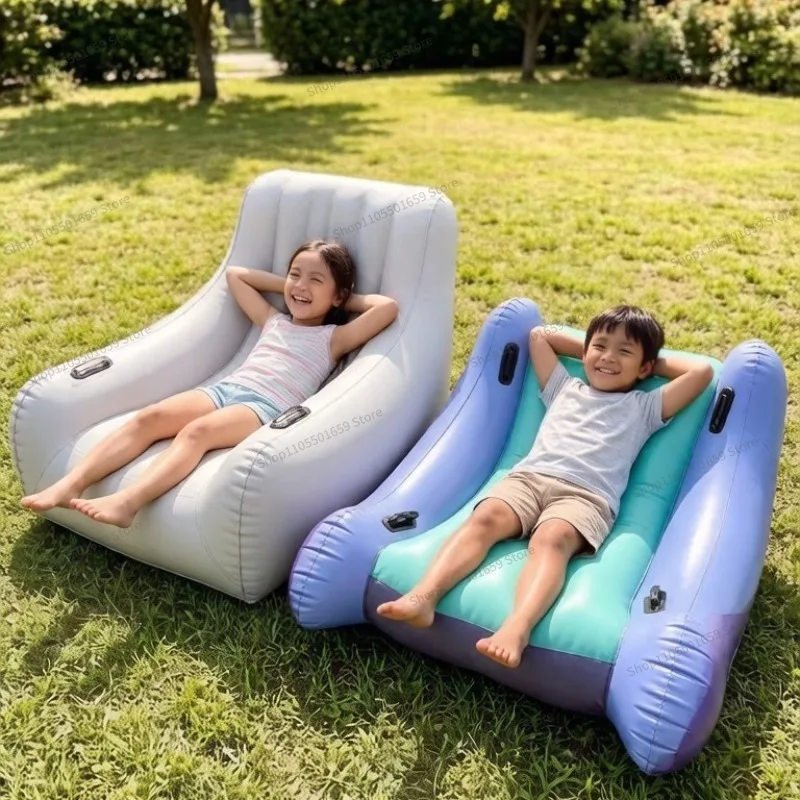 For inflatable PVC rocking sofa reclining chair warping, outdoor sensory rocking chair children's rocking board modeling