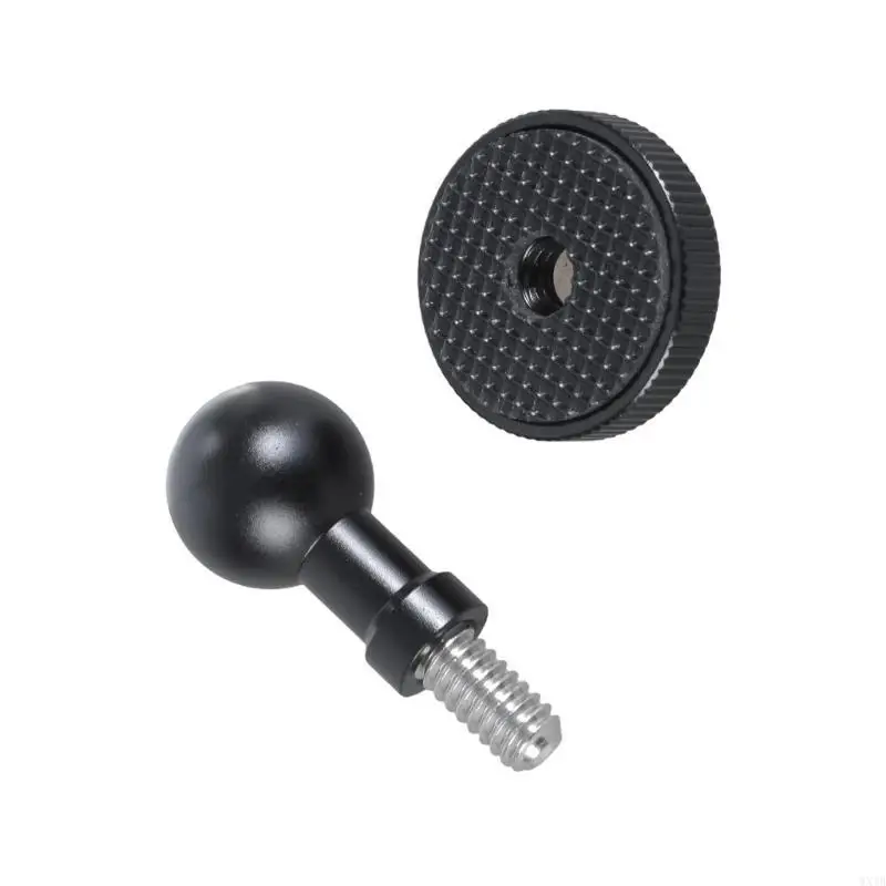 อะแดปเตอร์อลูมิเนียมสกรูขนาด 17 มม. สำหรับแท่นวางสตรีมและถ่ายภาพสด