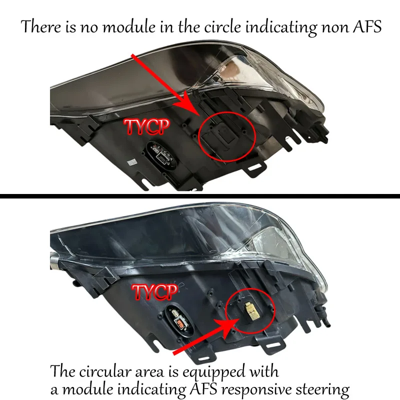 Applicable to BMW 5 series E60 2005-2007 HID headlight wiring harness headlight internal wire harness plug Non AFS and With AFS