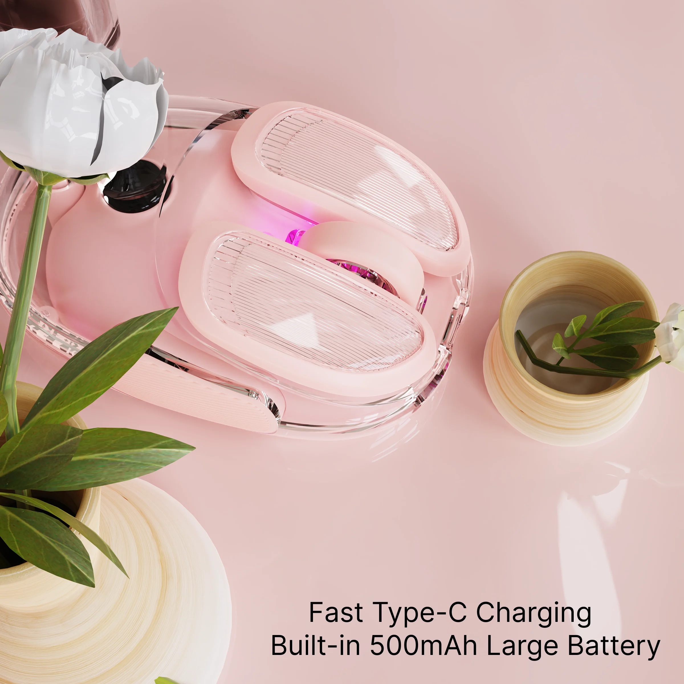 ماوس ألعاب مريح لطيف من EWEADN، ماوس لاسلكي صغير على شكل بطاطس، وضع مزدوج صامت BT/2.4G، قابل لإعادة الشحن، لأجهزة الكمبيوتر المحمول/المكتب #3