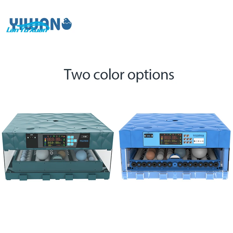 YIWAN wholesale farm use 64-320 eggs automatic dual power 192 chicken egg incubator