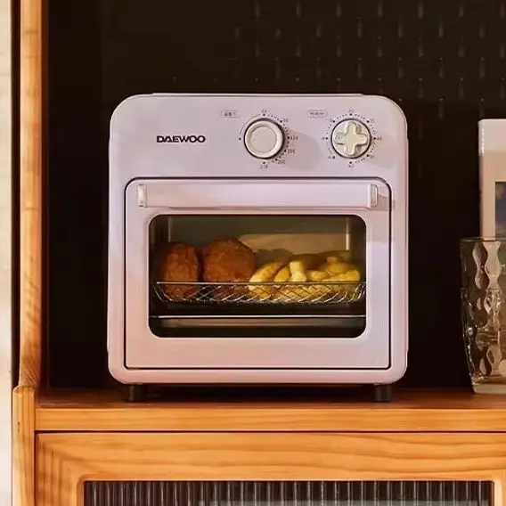 فرن مقلي بالهواء متعدد الوظائف منزلي صغير للخبز فرن كهربائي أوتوماتيكي 2025 جديد وأصلي #2