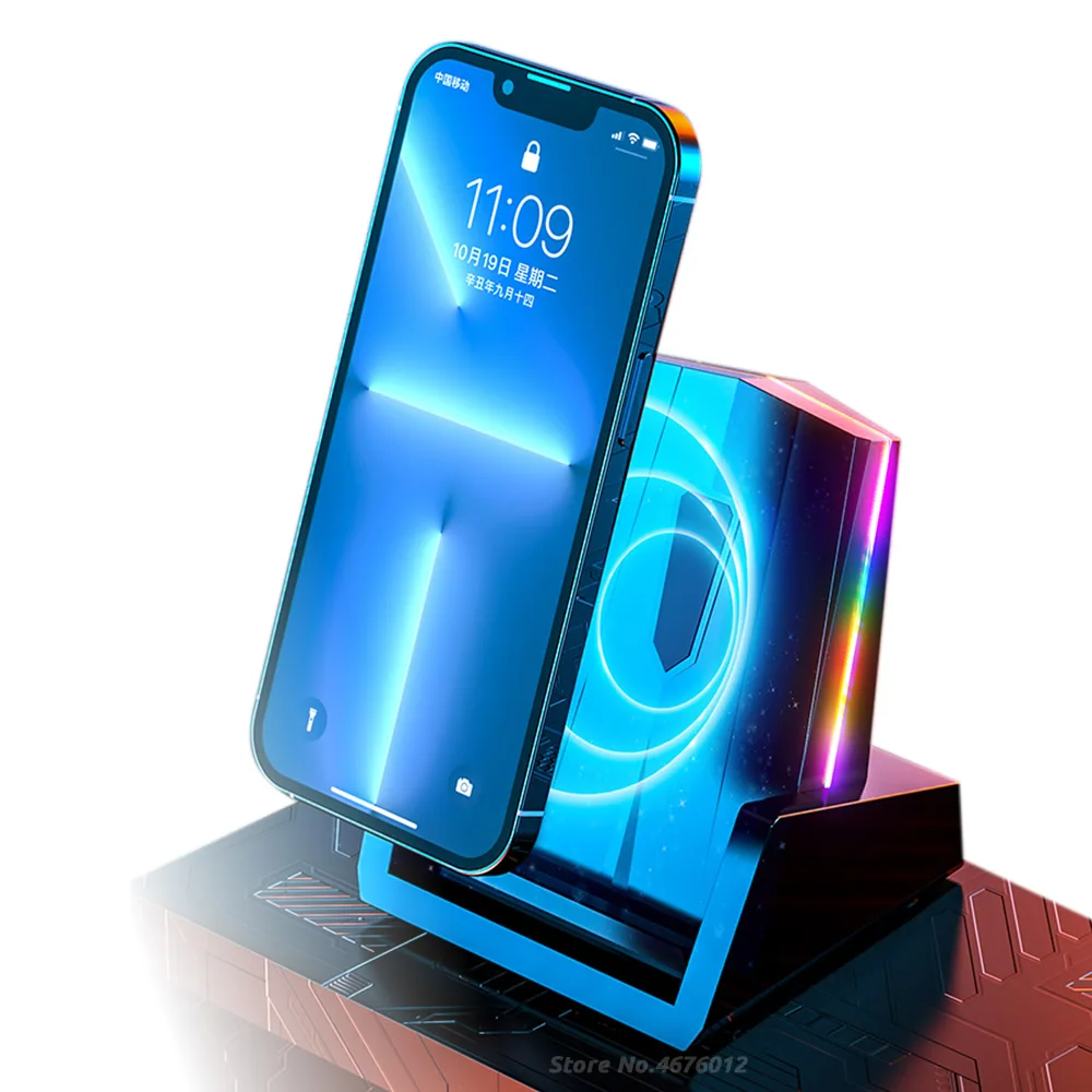 

15W Fast Qi Wireless Charger Phone Holder Dock Stand Station for iPhone 11 12 X 8 10 Plus Samsung S8 S9 S9+ Note 8 Xiaomi