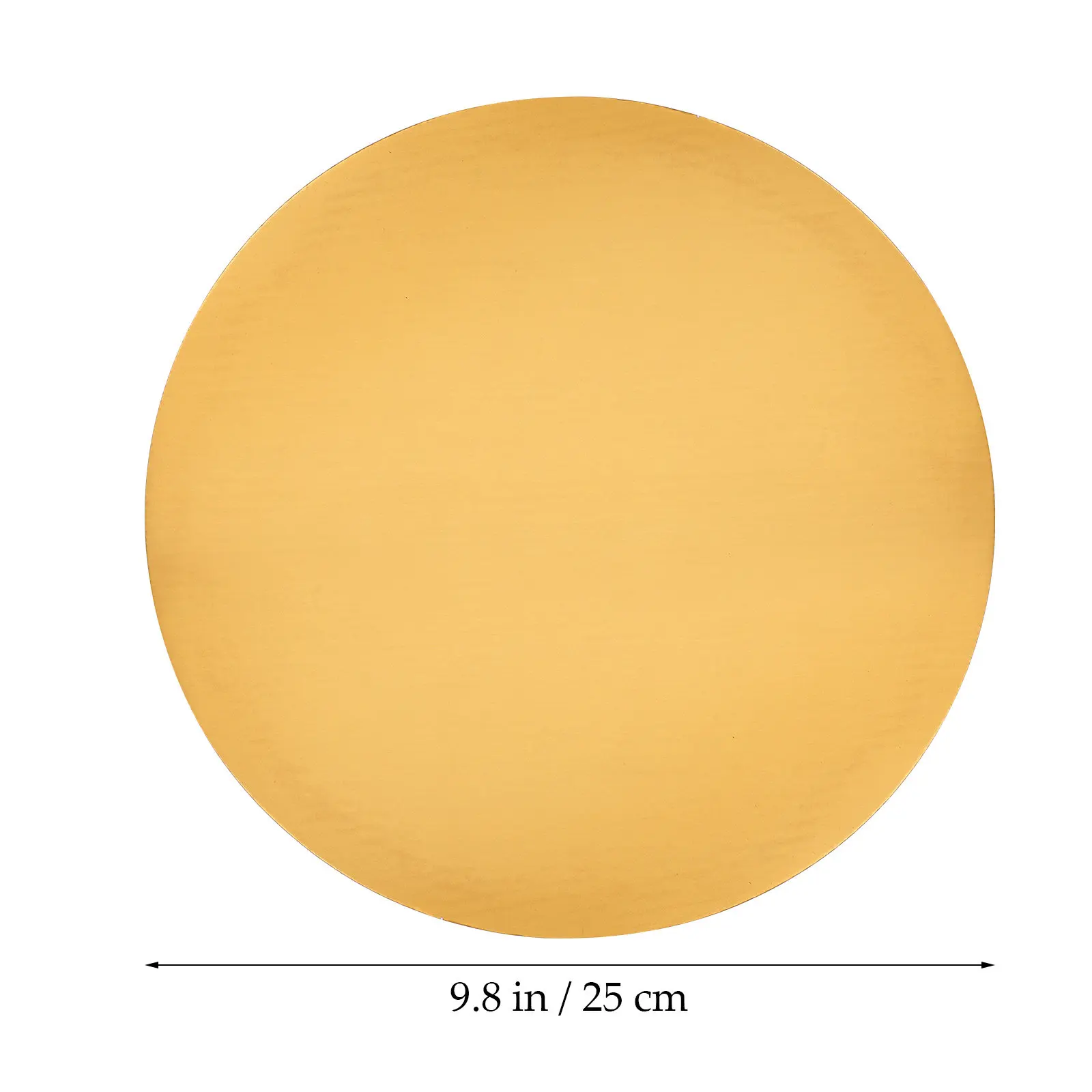 10Pcs 10 Inch Round Paper Cake Boards Corrugated Cake Base Trays for Rustic Styling Stable Support Baking and Celebration