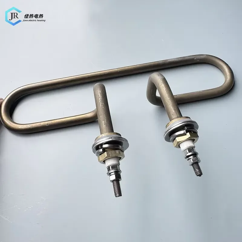Industrial 800W Stainless Steel Tubular Heaters for Dry Heating and Frying Equipment with Coil Design