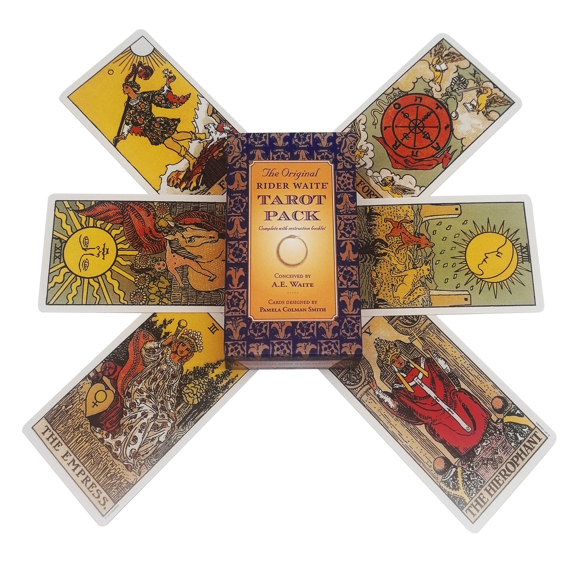 Rider waite Tarot Cards deck Blue bird lenoamand gift