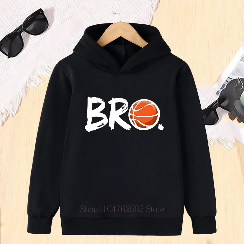 

Paly Basketball Boy Children Hoodies Casual Fall Winter Loose Fashion O-Neck Long Sleeve Kids Colorful Tops Fleece Pullovers
