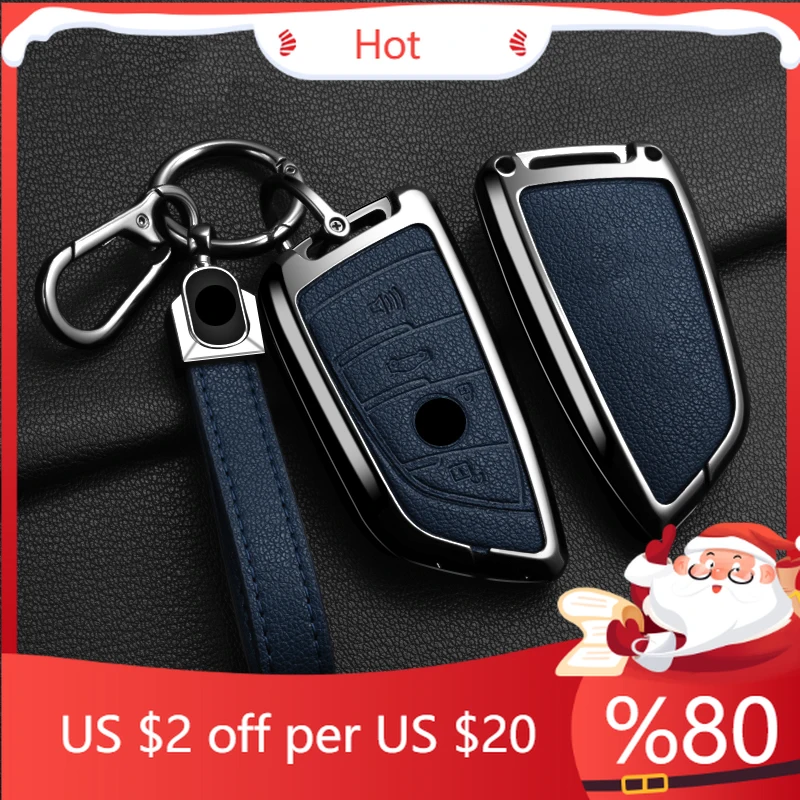 

Чехол для ключей из сплава Hot Car для BMW X1 X3 X5 X6 X7 1 3 5 6 7 серии G20 G30 G11 F15 F16 G01 G02 F48 Защитная внутренняя наклейка