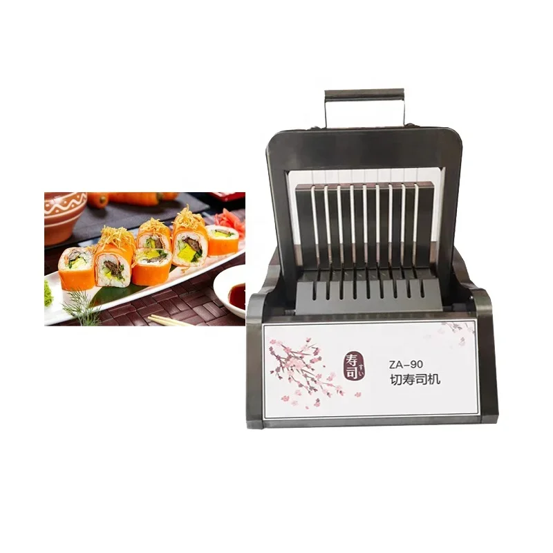 Commercial Sushi Roll Making Machine Manual Sushi Roll Cutter Sushi Maker Nigiri Rice Roll Slicing Machine for Restaurant
