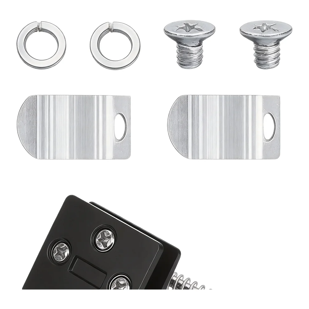 4Pcs Zinc Alloy Glass Door Hinges for Shower Doors and Frameless Cabinets 90 Degree Opening Designed for High Humidity Areas