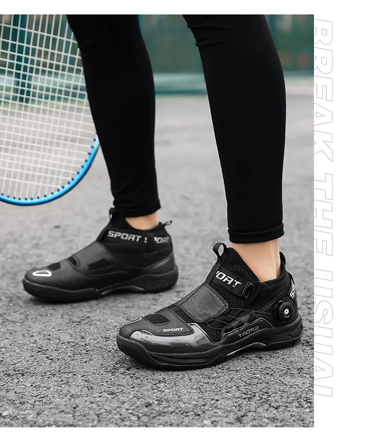 Herren-Badmintonschuhe, bequem, leicht, atmungsaktiv, verschleißfest, rutschfest, Damenmarken, originelle, modische, lässige Turnschuhe – Detail 16