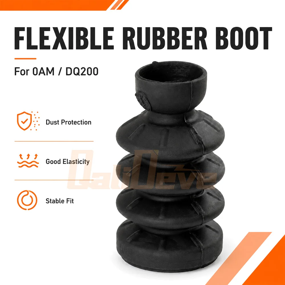 1Pc 0AM DQ200 DSG 7-Speed Mechatronic Clutch Actuator Push Rod Dust Boot Rubber Bellows for VW Audi Skoda SEAT Transmission
