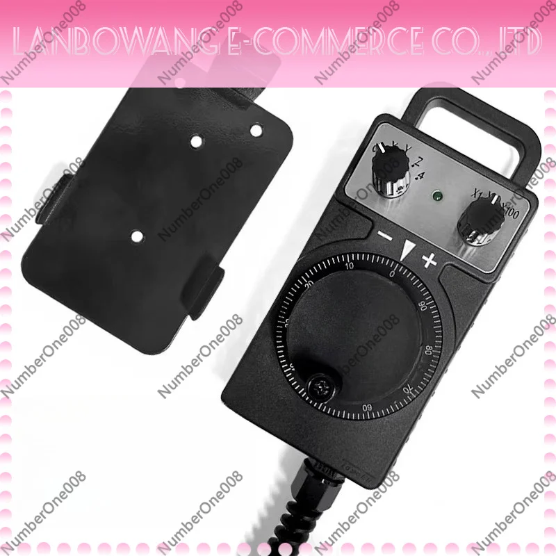 200P/100P Encoder CNC MPG Manual Pulse Generator Electronic Handwheel for Machine Tool 5V/12V 4/5/6 Axis CNC Remote Control