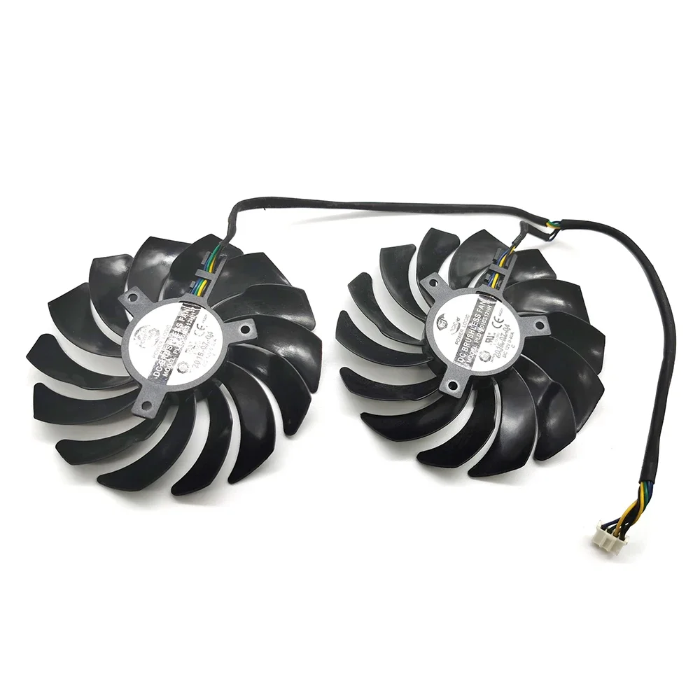 2Pcs/lot 95MM PLD10010S12HH Cooler Fan For MSI GTX 1060 1070 1080 TI RX 470 570 RX580 GAMING X GPU Video Card Fan PLD10010B