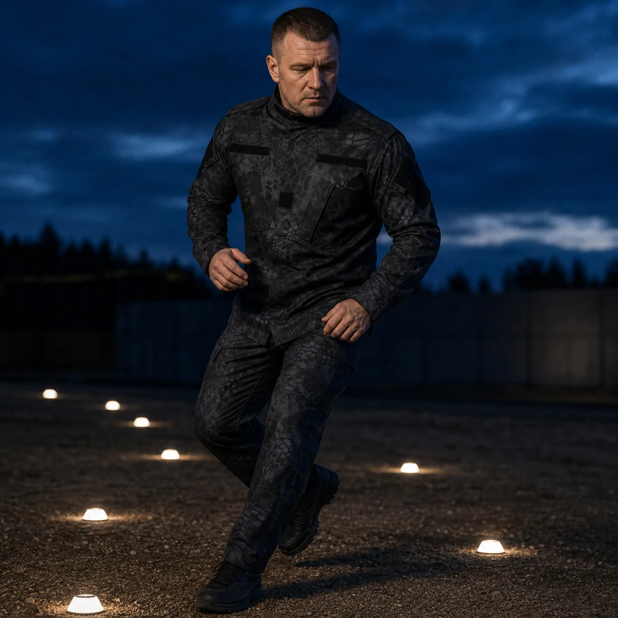 Camouflage Uniform Suit Airsoft Combat Clothing Set Oversized Training Clothes Outdoor Hunting Fishing Suits 3XL