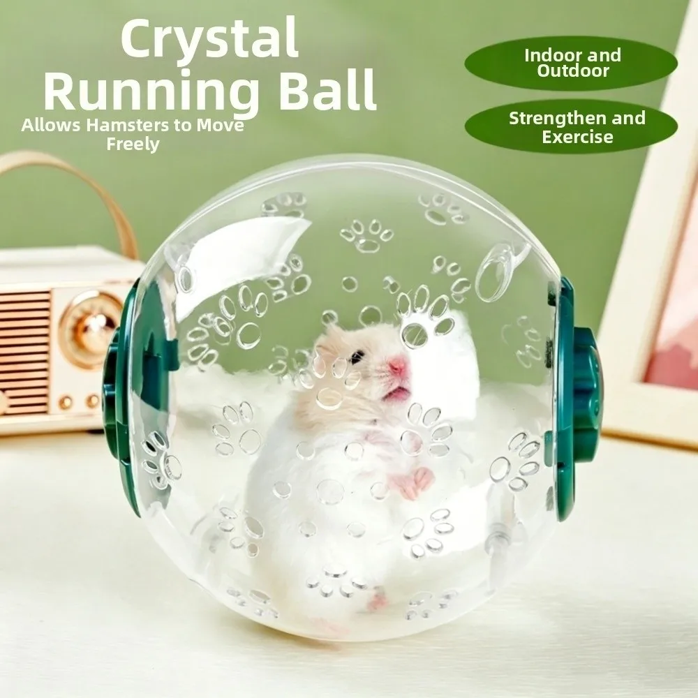 Portable Hamster Running Ball Escape Proof 12/15/18cm Hamster Exercise Ball Multi-function Durable Small Pet Running Ball