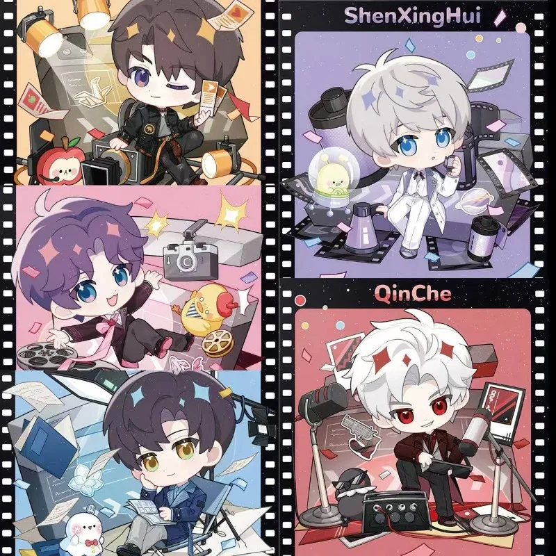 

Персонаж любви и глубокого космоса, версия мультфильма Q, акриловая доска, настольный милый маленький орнамент, интересный креативный подарок, значимый