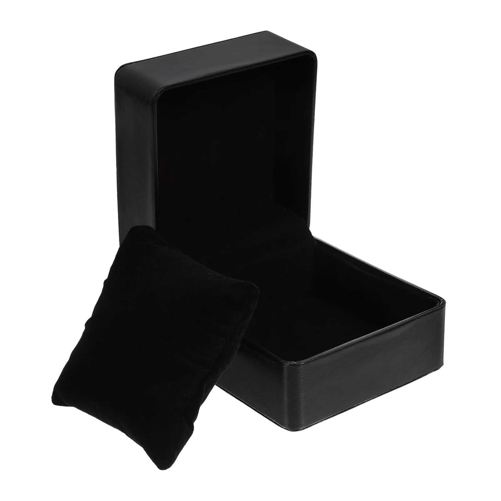 حافظة صندوق PU فاخرة مع حافظة ساعة قابلة للإزالة للرجال وساعات تخزين المجوهرات وعرض صندوق الساعة #6