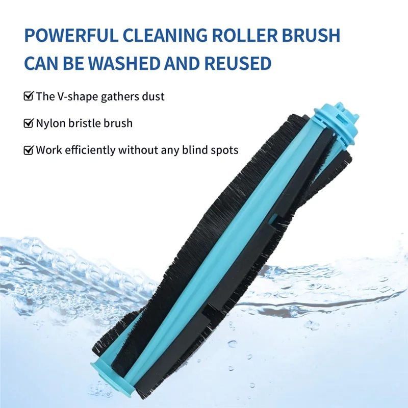 A97G 5PCS Hoofdborstel Zijborstel Voor Robovac L35 Hybrid Robotic Vacuüm Bijlagen Vervanging Cleaner Onderdelen Reserveonderdelen
