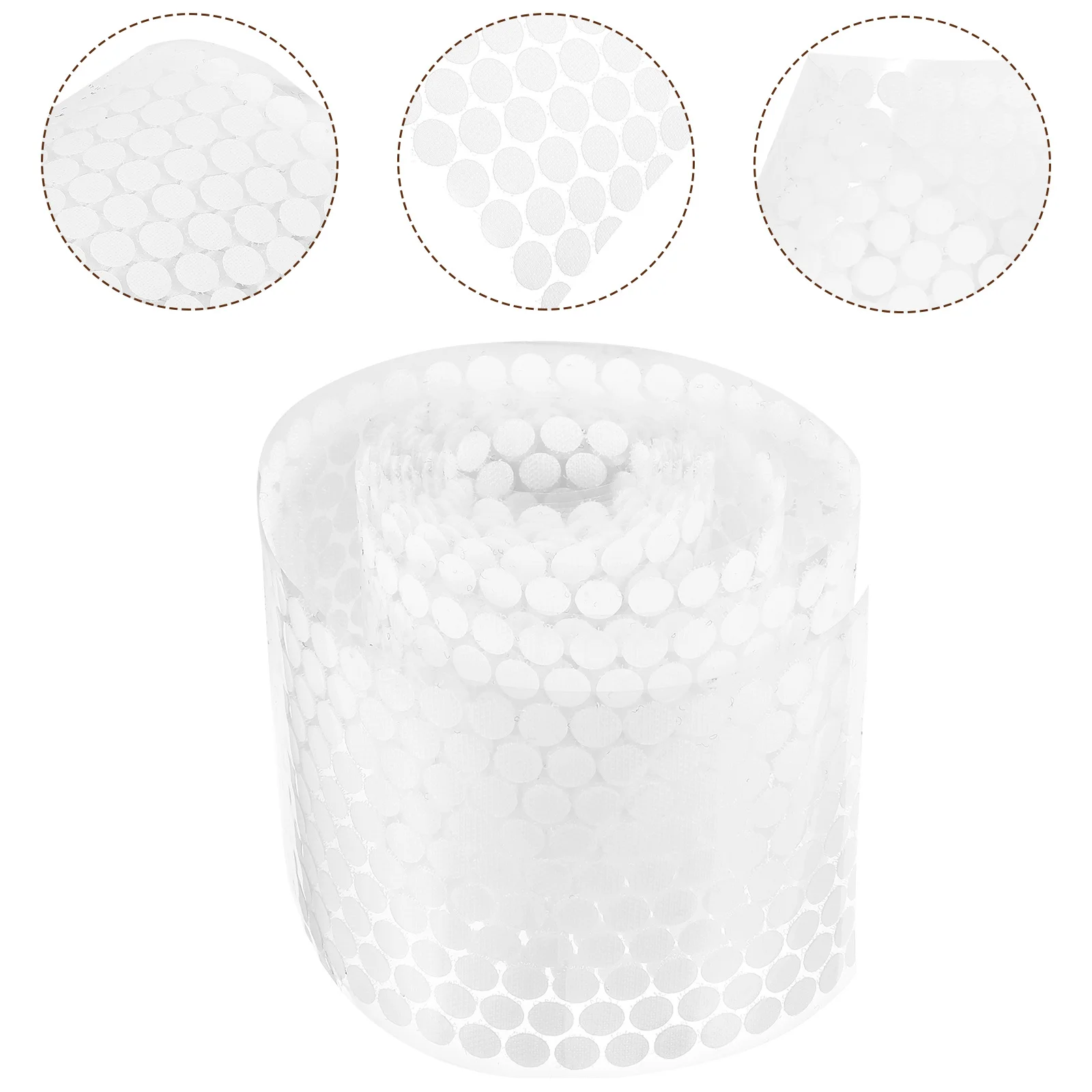 

1000pcs Round Corner Tape Durable Carpet Grippers Non-Slip Rug Fixing Pads For Home Kitchen Bathroom Office Heavy Duty