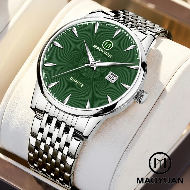 

Luxury Watch for Man Quartz Sports Men Watch Waterproof Luminous Stainless Steel Chronograph Men's Watches Clock Reloj