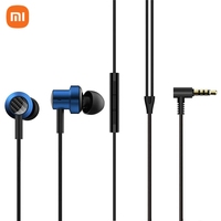 Original Xiaomi Single/Double Dynamic Earphone In-ear 3.5mm Headset HandsFree Mic Stereo Earbuds Wired For Smart Phone